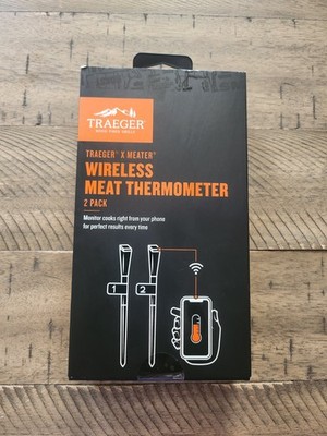 TRAEGER X Meater Wireless Meat Probe (2-pack)  BAC618, BRAND NEW IN BOX!!!!