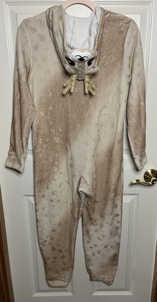 Justice Girls NAVIDAD Reno Body Pijama Traje Brillante Talla 12 Niña Foto 2 de 4