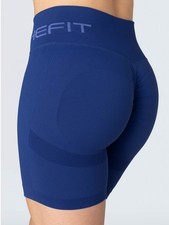SHEFIT Luxe Seamless Shorts Bottoms Sodalite Blue Comfortable Activewear