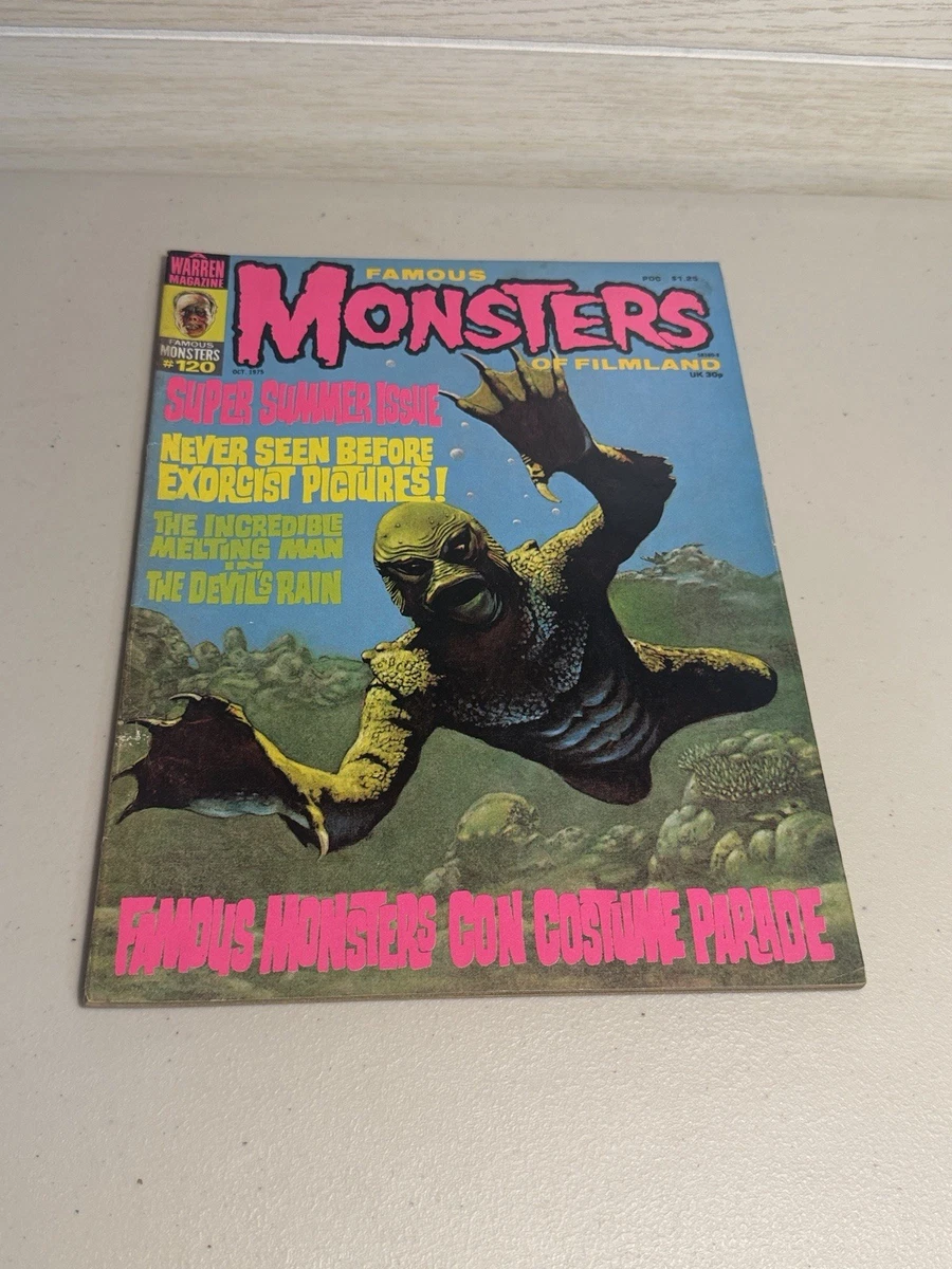 Famous Monsters Of Filmland In Collectible Comic Magazines for