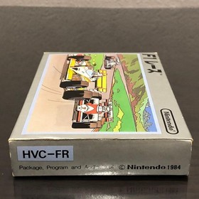 Nintendo Famicom F1 Race HVC-FR Complete Boxed 1984 Japan Used