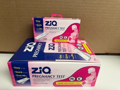 PREGNANCY TEST 99% ACCURATE RESULTS IN 5 MINUTES 12 BOXES OF 1 TEST EACH