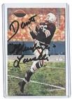 Goal Line Art Card - Dante Lavelli - Gold Seal DUAL Autograph #/100