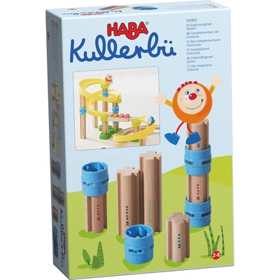 Kullerbu Expansion Set - Columns - 10 Piece Set for Creating Higher Ball Trac...