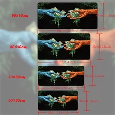 40*90cm Extra Large Gaming Desk Mat - XXL Mousepad & Keyboard Mat with HD Printe