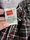 4 Hanes Men’s pj pajamas warm flannel long sleeve thermal shirts Sz S  EUC — photo 10