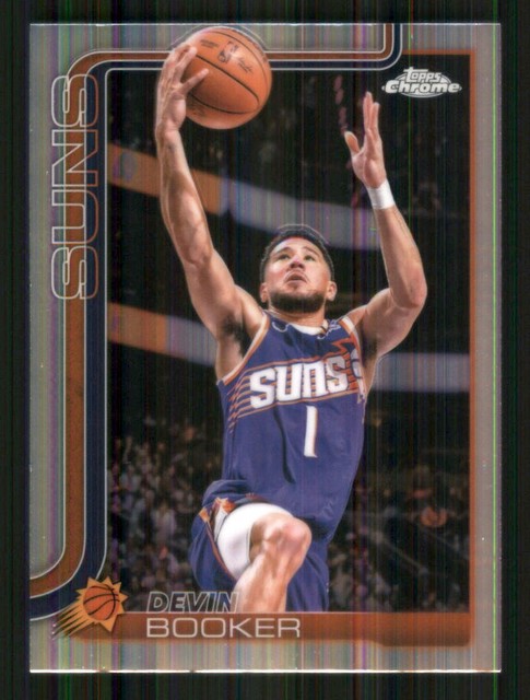 2025-26 Topps Chrome #195 Devin Booker Phoenix Suns 12090