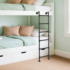 Attic Loft Metal Bed Ladder Window Well Ladder Wall Mounted Metal Step Ladder