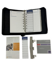 Franklin Covey Vintage Classic Zip Around 7 Ring Binder Planner NEW Pages Insert