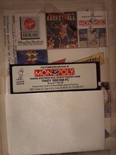MONOPOLY by Leisure Games 1989 IBM PC, XT, TANDY 1000
