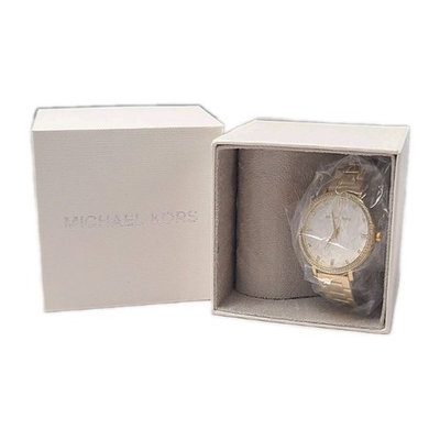 #ad Michael Kors Pyper Quartz Crystal Ladies Watch MK4666 Brand New $90.00