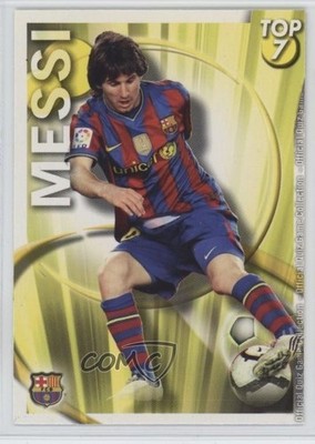 2010-11 Mundicromo Official Quiz Game Collection La Liga Lionel Messi #595 c4m