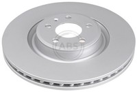 2X Bremsscheibe Beschichtet A.B.S. 18098 FüR A4 A6 Q5 Audi A7 B8 A5 Macan C7 4G2