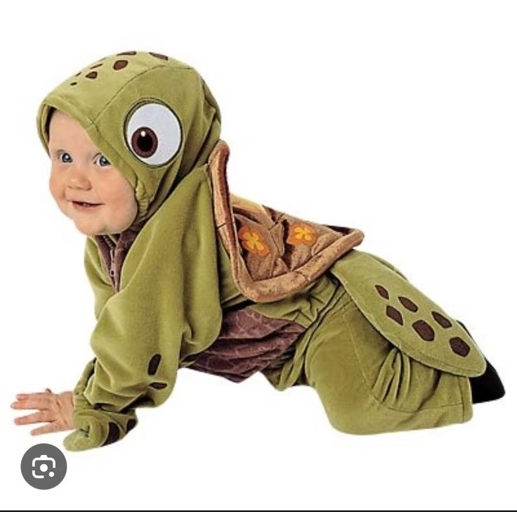 Disney Store Finding Nemo Turtle SQUIRT Halloween Costume 6-12 Months - Image 4 of 4
