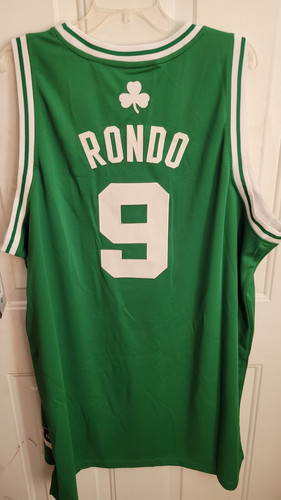 Adidas NBA Swingman Jersey Boston Celtics Rajon Rondo Green Men's XL - Picture 1 of 3