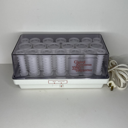 Vintage Clairol Kindness 3 Wege Haarsetter Modell K-420S mit Clips & Rollen getestet - Bild 2 von 21