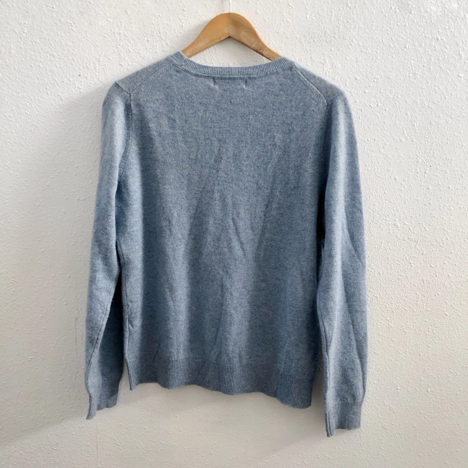 Suéter TAHARI 100 % cachemir de 2 capas talla XL Foto 2 de 4