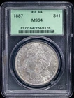 1887 VAM-3 Morgan Silver Dollar PCGS MS64 OGH -- 90% Silver