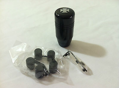 Maltese Iron Cross BLK Gear Shifter Shift Knob For Manual Maltese Iron Cross BLK Gear Shifter Shift Knob For Manual