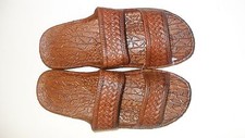Pali Hawaii Sandals PH405 -1 PAIR SIZE 11 BROWN