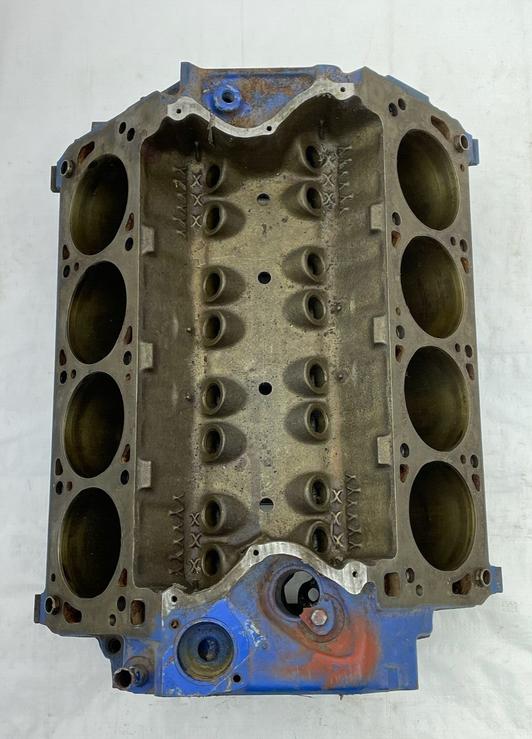 1970-1974 351 Cobra Jet Cleveland Engine Block CJ Standard Bore 4 Bolt ...