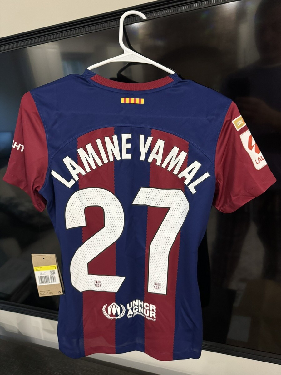 Lamine Yamal Barcelona jersey 23/24 Female Small - Main Image