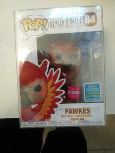 flocked fawkes funko pop