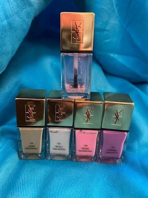 YSL Nail polish Set HOT HTF RETIRED Colors 13 48 50 34 33