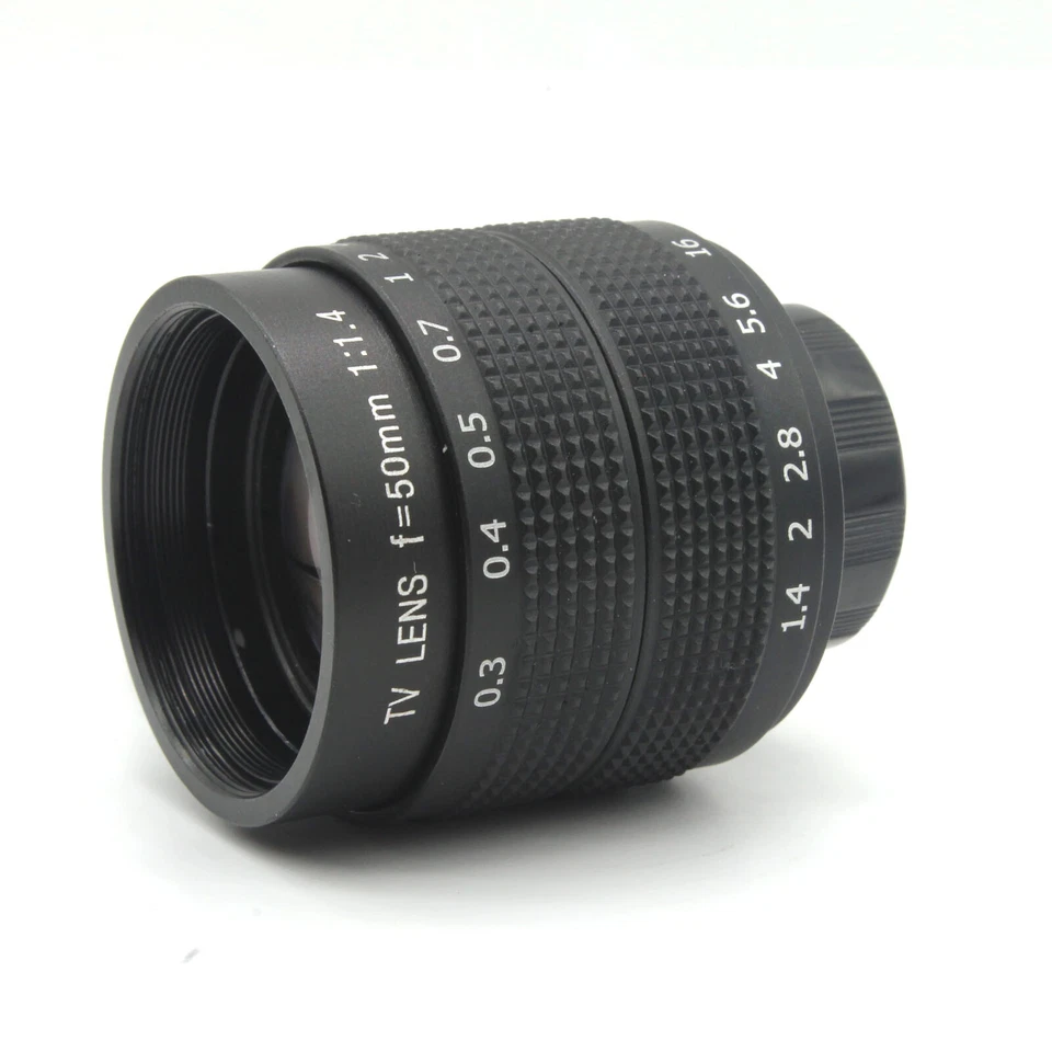Fujian 50mm F1.4 CCTV Movie Lens for Fuji Fujifilm X-A2 X-A1 X-T1 X-E2 X-1M X-H1 - Image 3 of 4