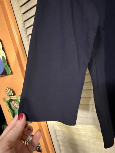 NWOT En Suey Gray Blue Beaded Wide Neckline Jeweled Top Size 42 - Foto 7 di 10