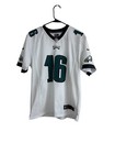 Youth  Nike Size Large #17 R WARREN Philadelphia Eagles NFL Football Jersey Sewn