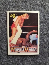 1990 Classic WWF The History of Wrestlemania - #1 Greg Valentine