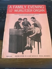 Una serata in famiglia con l'organo Wurlitzer, 18 canzoni facili da suonare 1961