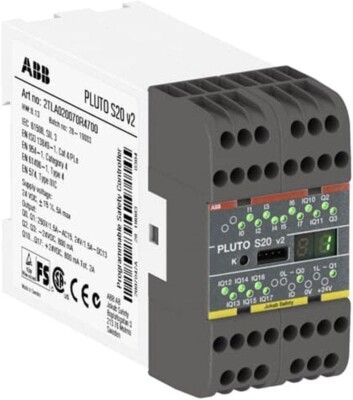 ABB 2TLA020070R4700 Sicherheits-SPS Pluto S20 v2 SPS-Grundgeräte brandneu