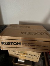 Kustom Khs6640 Six Zone Amplifier System Home Audio - New In Box