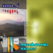 【Frosted Film】 Neon Yellow Glass Bathroom Window Security Privacy Sticker Sheet