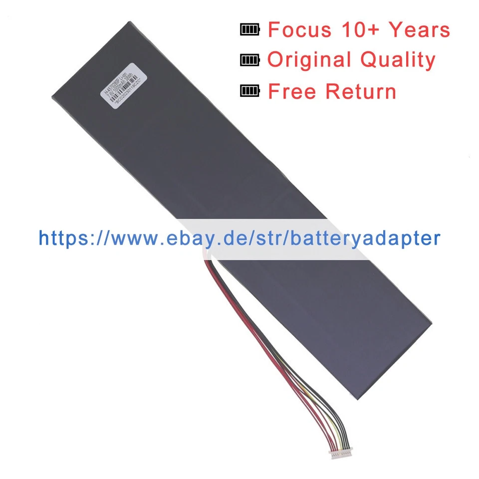 Neu 6970290P Akku batterie für MICROTECH CB15SH3A Corebook R5 7.6V 5000mAh