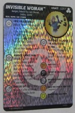 INVISIBLE WOMAN L057 LEGACY CARD Fantastic Four Future Foundation Heroclix