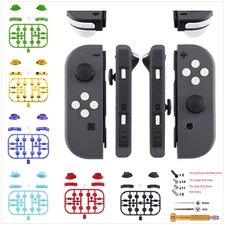 For Nintendo Switch Joy-Con Full Buttons Set ABXY Triggers Directional Keys NEW