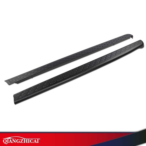 Black Bed Rail Caps Cover New Fit For 20072013 Chevrolet Silverado 6'6