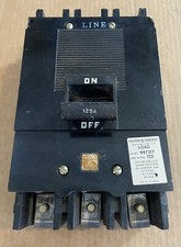 Square D 997317 125 Amp 600 VAC Circuit Breaker Type ML-3, Made in USA