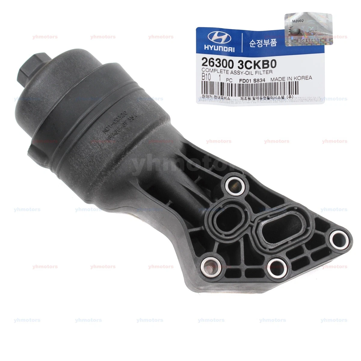 GENUINE Oil Filter 263003CKB0 for Hyundai Genesis Sedan 3.8L 2015 