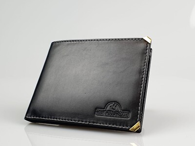 The Craftsman Geldbörse Leder schwarz (125 x 100 mm) 90721