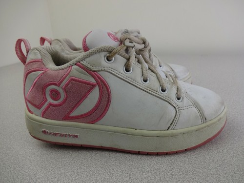 pink and white checkered heelys