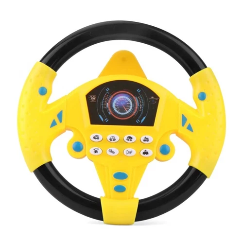 Montessori Simulation Steering Wheel Toys Simulate Driving Car Toy Kids Toys - Picture 13 of 14