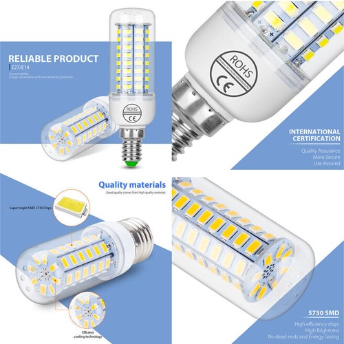 E14 E27 B22 G9 LED Corn Bulb 5730 SMD 5730 220V Lamp lighting 7W 12W 15W 20W 25W - Picture 10 of 16