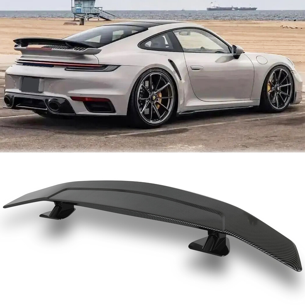 Carbon 46" Rear Trunk Spoiler Wing GT Style Racing For Porsche Carrera GT 04-06