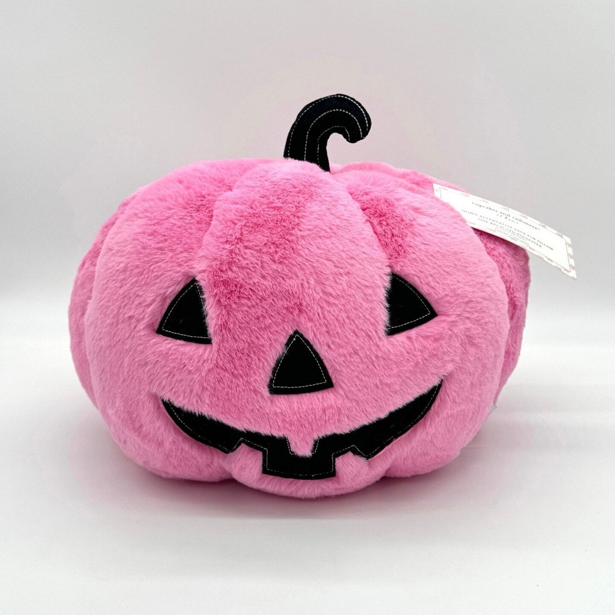 Cupcakes & Cashmere Plush Pink 3D Koda Jack O Lantern Pumpkin