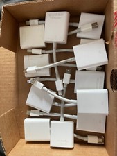 Lot of 12 Apple OEM Original A1307 Mini DisplayPort to VGA Adapter
