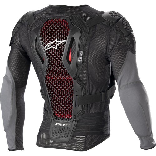 ALPINESTARS BIONIC PLUS V2 BLACK / RED BODY ARMOUR JACKET LARGE AS6506723103660 - Picture 2 of 2